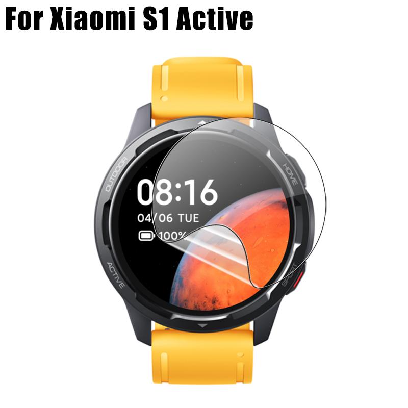 1-5 шт. Гидрогелевые пленки для Xiaomi Watch S1 Active, Защитная пленка для экрана SmartWatch HD, Защитная пленка от царапин для Mi Watch S1 Pro