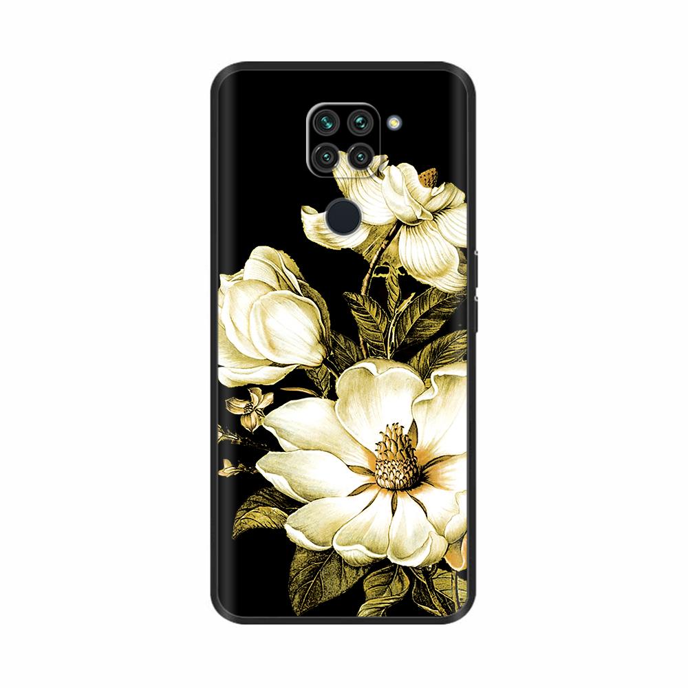 Чехол Для Xiaomi Redmi Note 9 Чехол Мягкая Черная Силиконовая Задняя Крышка Для Redmi Note9 Чехол Redmi Note 9 Чехол Funda Coque Бампер Оболочка