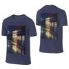 Rainy Storefront  Classic Anime Aesthetic Outdoor Reversible Tshirtkoreanstyle Vibe Breathable And Skinfriendly Shirt