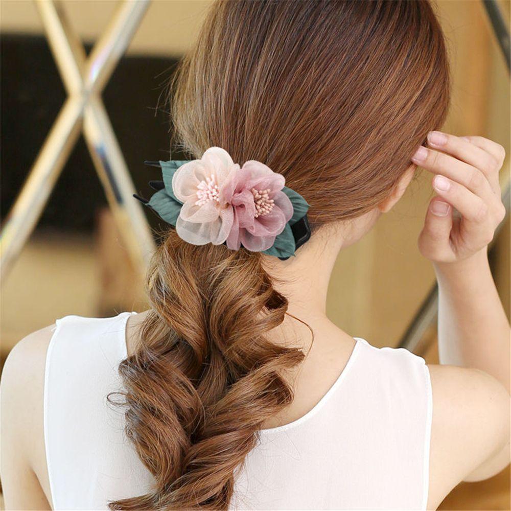 Укладка волос Аксессуары для волос Женские заколки-автоматы Зажим для волос 'Утиный клюв' Головной убор Женские заколки-крабы для волос