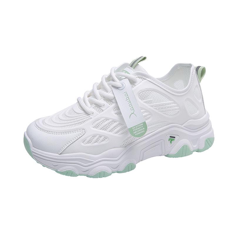 Массивные кроссовки с увеличением роста Женская обувь Новая мода Дышащая сетка Спорт Женские кроссовки Повседневные кроссовки