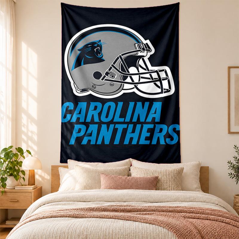 Carolina Panthers Tapestry highquality for decorating living room bedroom dorm walls ideal as bedroom wallart orholiday gift