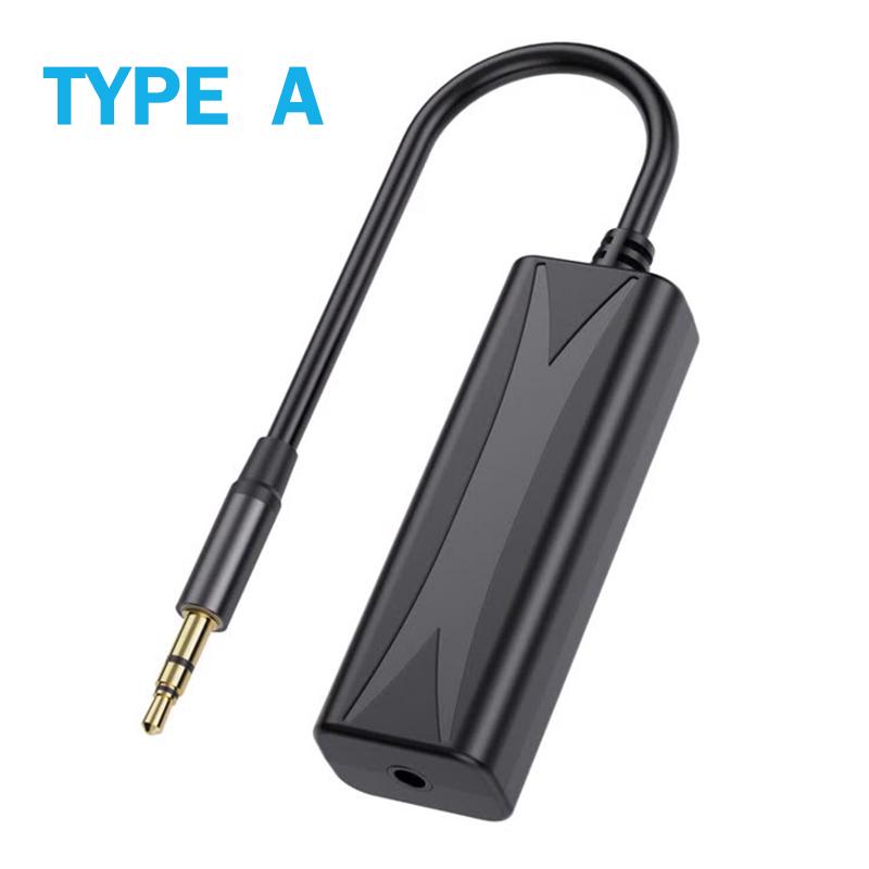 Anti-interference 3.5mm AUX Audio Noise Filter Ground Loop Noise Isolator Eliminate For Speaker Phone Car Stereo Audio System