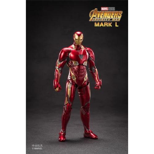 AC Chudo Toys ZHONGDONG ZDTOYS Iron Man Series MK50 DX Version Movable Action Figure Model 1912-50