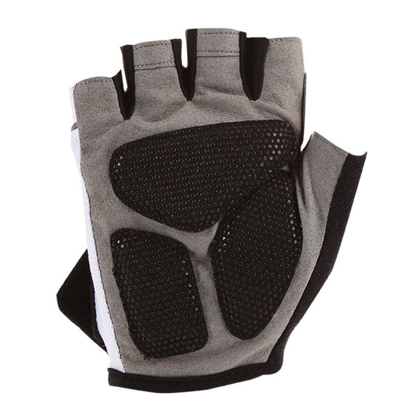 Велосипедные перчатки с обрезанными пальцами, противоскользящие, амортизирующие, для горного и шоссейного велосипеда