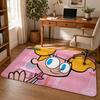 Cartoon D-Dexters Laboratory Good Quality Floor Mat Flannel Rug Non Slip Soft Washable Entryway Hallway Bathroom Kitchen Decor