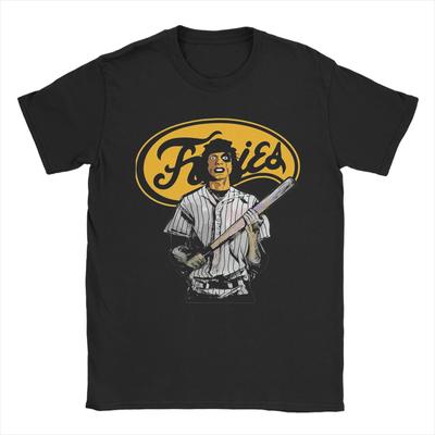 Футболки Warriors Baseball Furies Movies Мужская хлопковая футболка с принтом, круглый вырез, короткий рукав