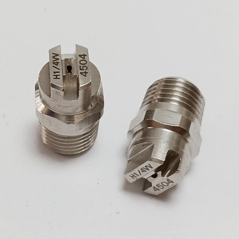 1/4" BSPT нержавеющая сталь плоскоструйная форсунка для очистки