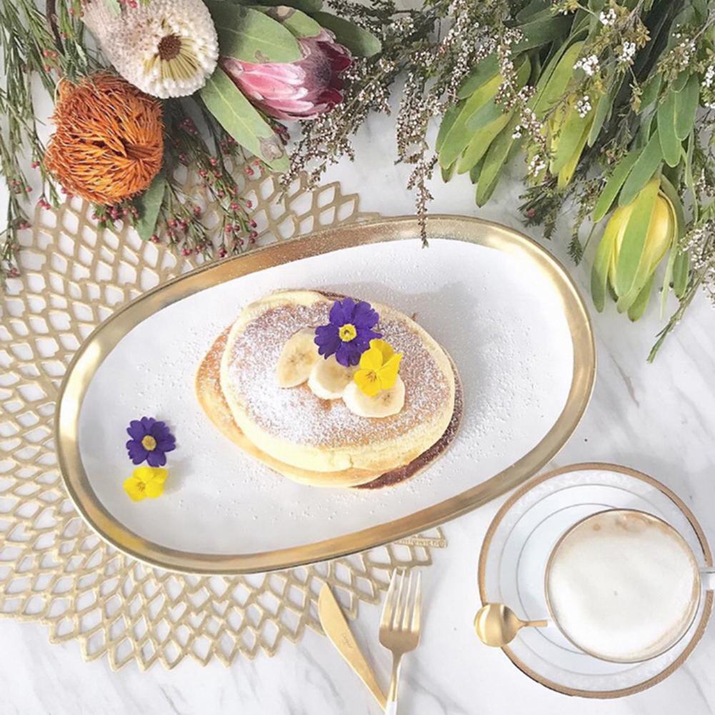 38 см круглый полый цветок подставка для стола чаша блюдо коврик коврик для столовых приборов декор для вечеринки