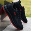 Весенне-летняя нескользящая маслостойкая мужская кожаная верхняя обувь, черные водонепроницаемые кроссовки, повседневная обувь на мягкой подошве