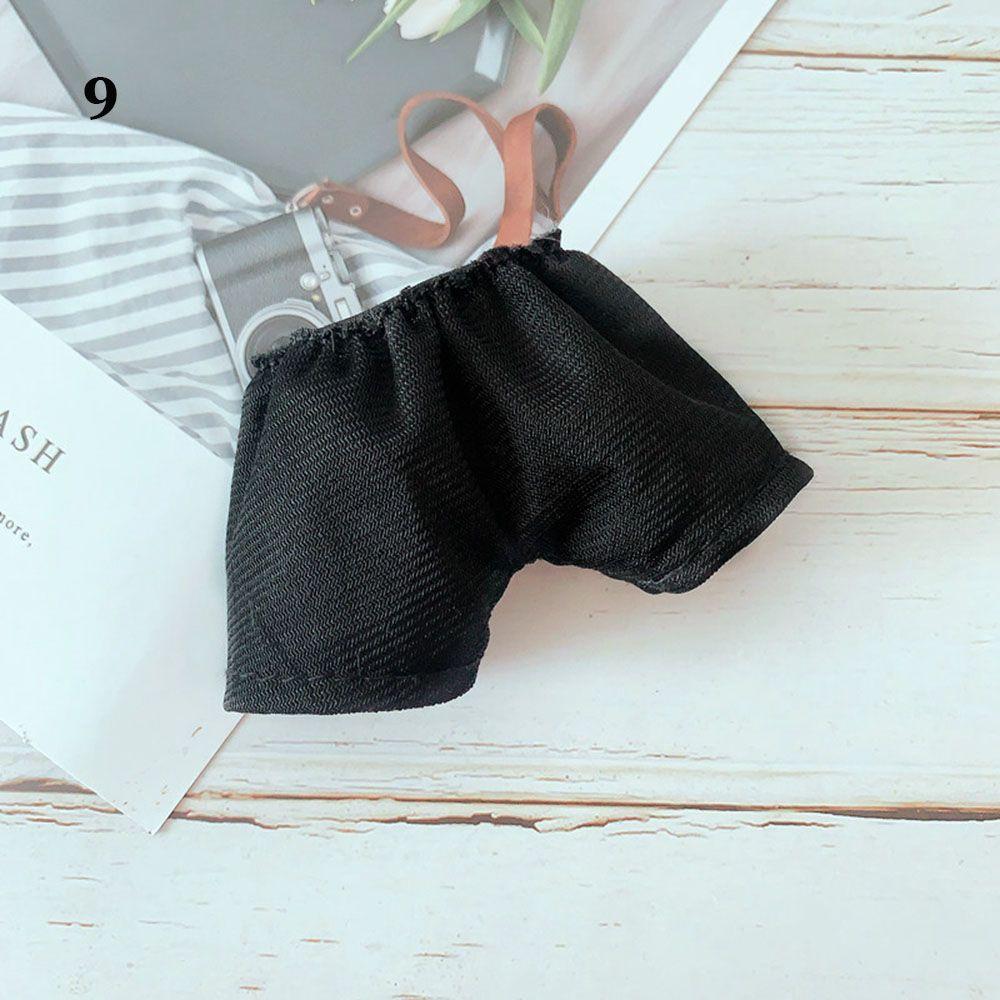 BJD Dolls Jeans Shorts Outfits Doll Clothes Handmade Jacket Pants For 15~20cm Doll Winter Top Coats