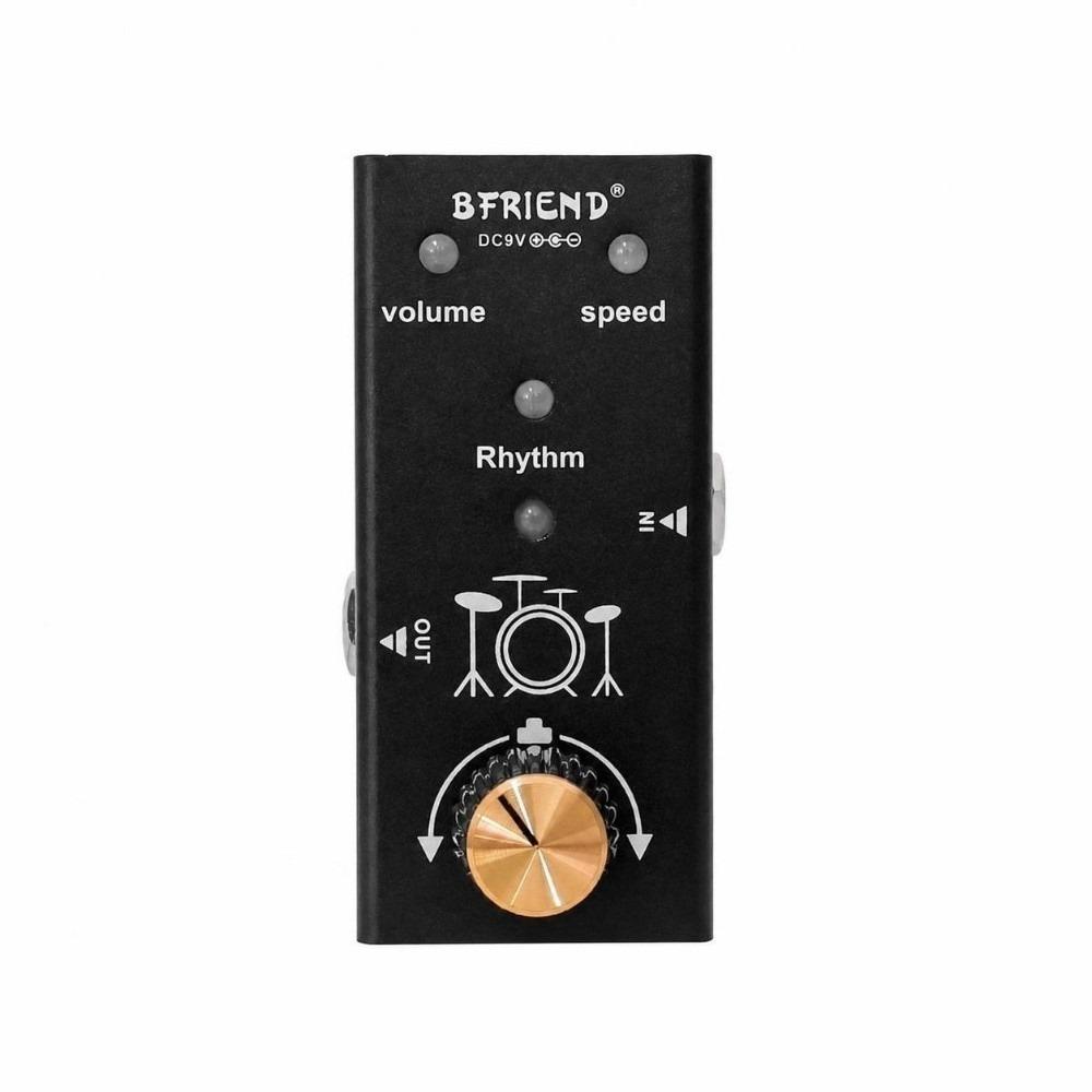 55 Rhythm Patterns Guitar Effect Pedal True Bypass Metal Distortion Pedal Live Performance