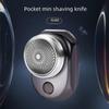 Portable USB Rechargeable Mini Electric Shaver for Beard and Car Use