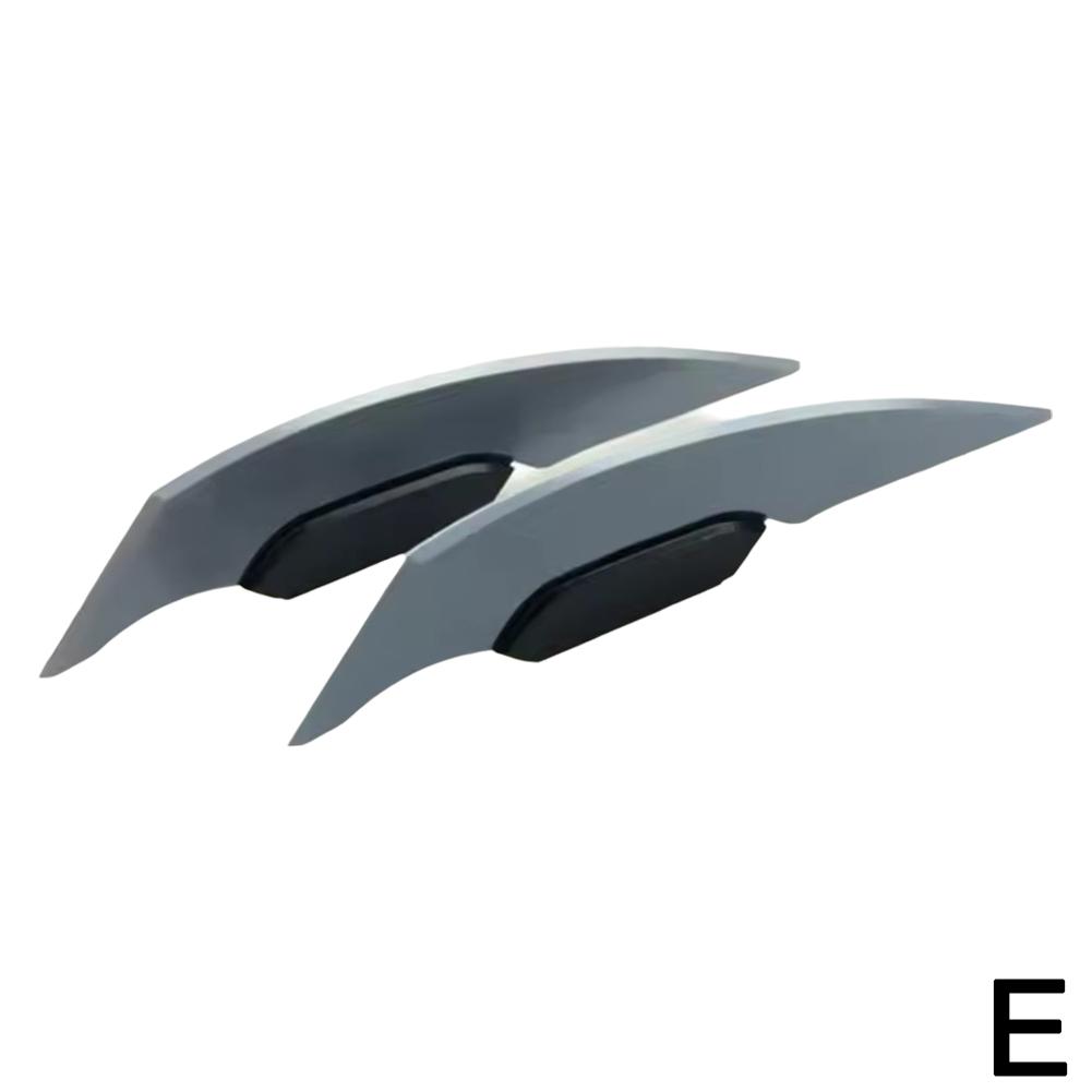 1 пара универсальных крыльев для мотоцикла - аэродинамический спойлер, наклейка, украшение, динамическое крыло для S C4F1