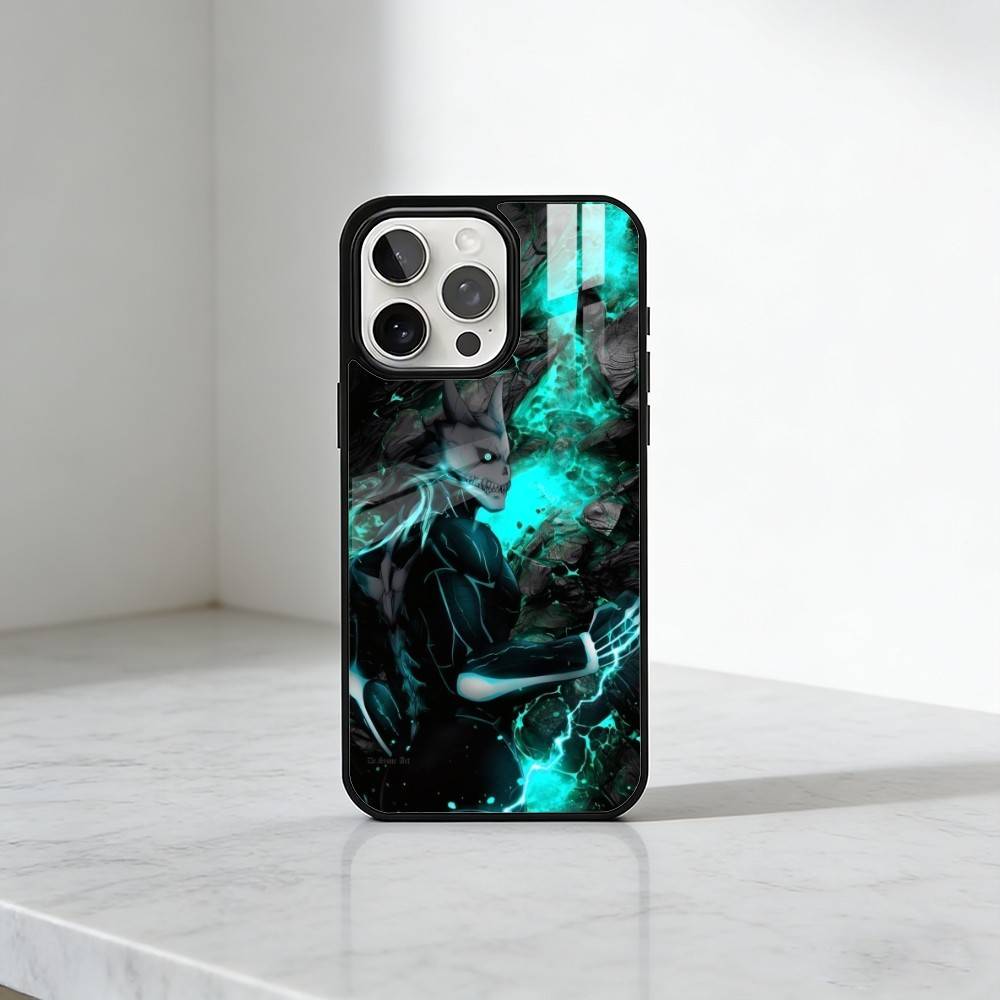 Чехол для телефона M-Monster-8 Anime K-KaijuS No-8 Для iPhone 17, 16, 15, 14, 13 Plus, Pro Max Магнитный Для Magsafe Беспроводной Зарядки