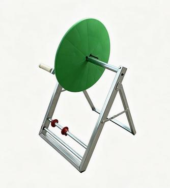 Lay Flat Hose Reel Heavy Duty Manual Winder Floor Standing for Gardeners