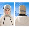 Winter Warm Waterproof Windproof Trooper Hat with Removable Mask Coldproof Skiing Caps