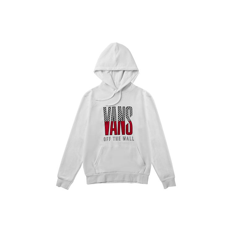 Vans Sweatshirts Unisex White Hooded Moderate Regular VN0A48B9WHT
