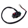 Motorcycle Handlebar Control Switch Easy To Install Low High Beam Practical for Electric