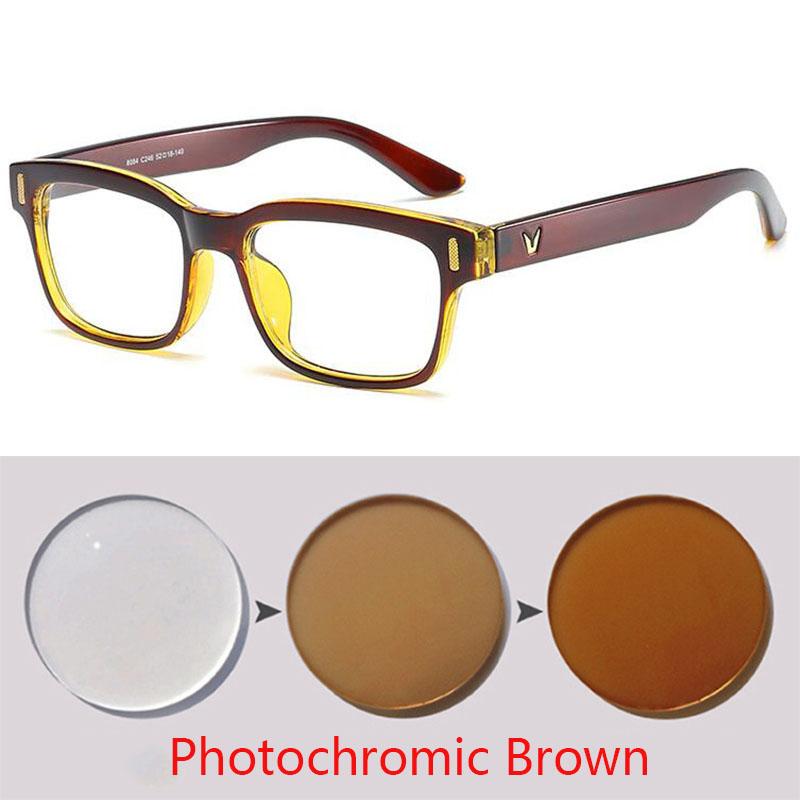 -0.5 -0.75 -1.0 To -6.0 Prescription Eyeglasses 1.56 Aspheric Lens Myopia Glasses For Unisex Literary Student Diopters Glasses