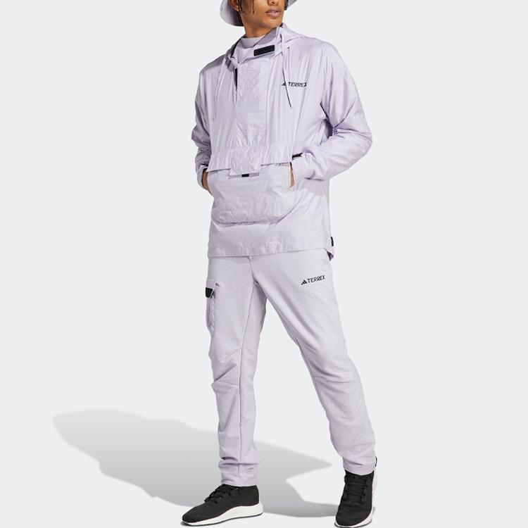adidas Куртки Terrex Мужские Серебристые С капюшоном Умеренные Другие HN2957