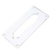 Guitar Pickup Cover Acrylic Frame Mounting Ring Accessory Replacement for Electric