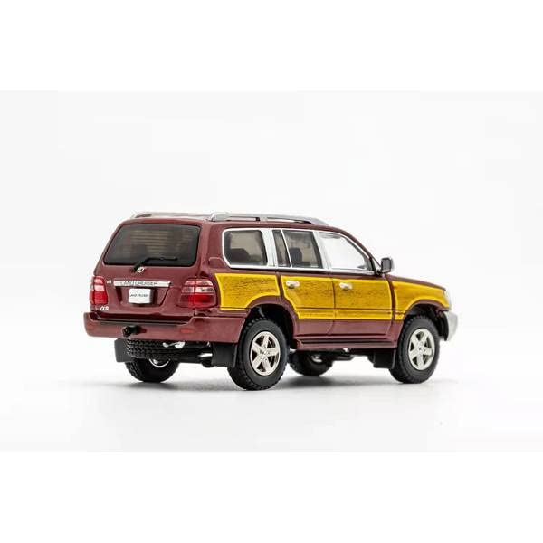 Gaincorp Products 1/64 Toyota Land Cruiser 100 Retro Wood Finished Product
