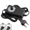 3V-12V 2A 24W Adjustable Power Supply Adapter Motor Voltage Regulator US/EU Plug Car Electronics