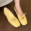 Luxury Fashion Butterfly-Knot Ladies Flat With Shoes Female Slides Footwear Shallow Ballet Flats Dance Shoes For Women