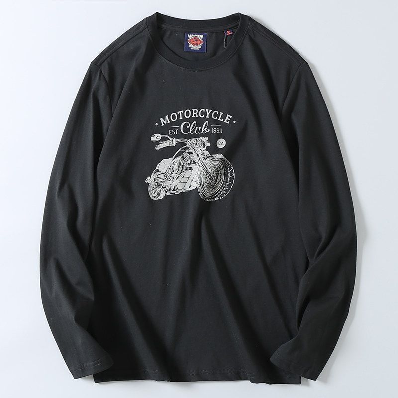 Fashion Foreign Trade Factory Leftover Stock Men's Casual Long-Sleeved Motorcycle