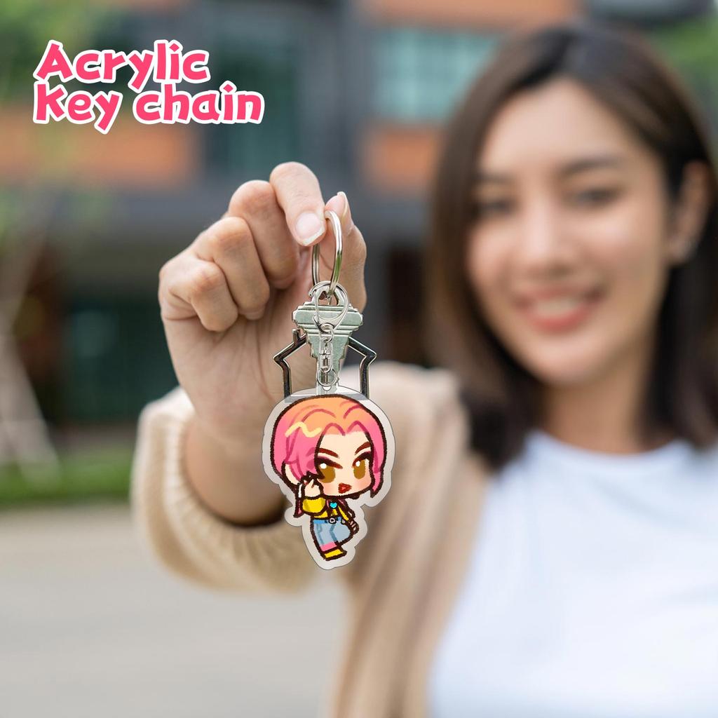 Подвеска высокой ценности, милый студенческий акриловый брелок, украшение для рюкзака, маленький подарок