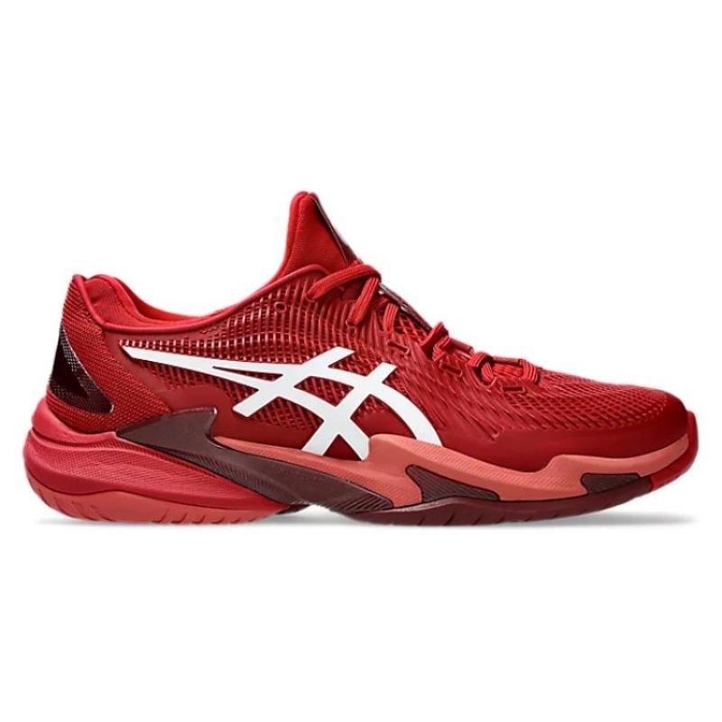 Asics Кроссовки Court Ff 3 Novak Клюква Белый 1041A361-962