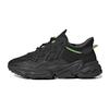 Ozweego Big Kid Luminescent Kids Sneakers Black Core-Black Solar-Green HQ1637