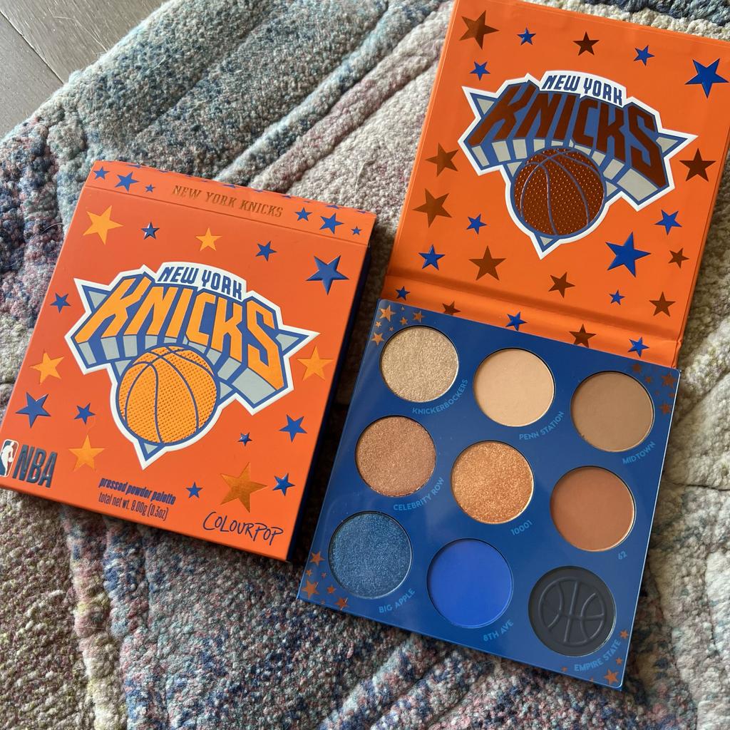 Nba Collaboration Series Colourpop Nine-Color Eyeshadow Palette Celtics Chicago Bulls Lakers