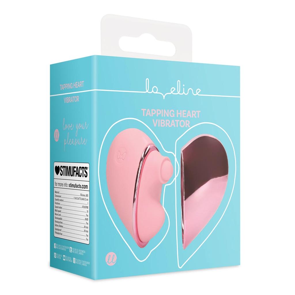 Loveline - Strong Head Vibrator - Pink Arabesque