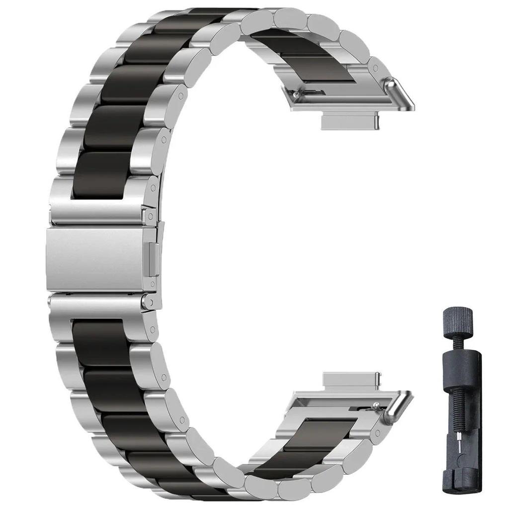 Ремешок из нержавеющей стали для Redmi watch 6 5 4, ремешок для умных часов, металлический браслет с звеньями для xiaomi mi band 8/9 pro, ремешки для часов