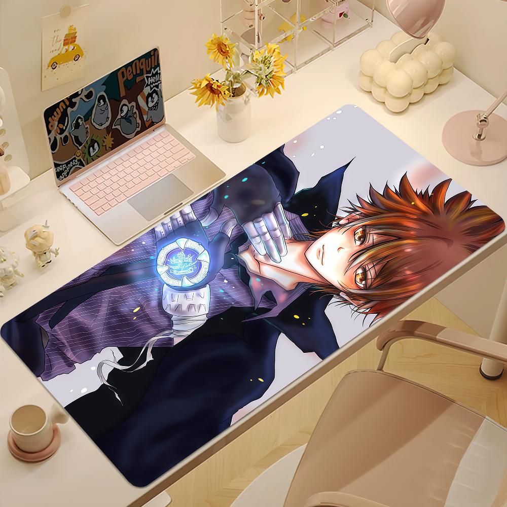 Katekyo Hitman Reborn Коврик для мыши Большой Нескользящий Заблокированный Край Настольный Коврик для Компьютерного Стола Клавиатура Письменный Коврик для Мыши Офис Геймер Студент