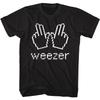 Weezer - Курсор W Логотип - Короткий рукав - Взрослый - Футболка