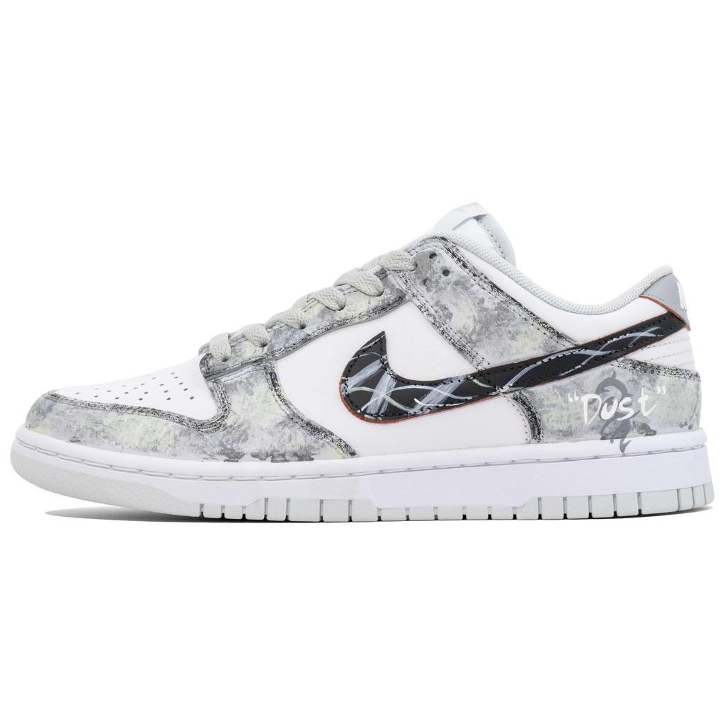 Nike Dunk Sand City Pass Abrasion Resistant Low top Skateboard Shoes Unisex Black White Gray HF0730-160(Team1105-)