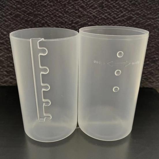 Держатель для кистей для макияжа, многофункциональный, большой емкости, прозрачный, для хранения туалетных принадлежностей, хозяйственные принадлежности