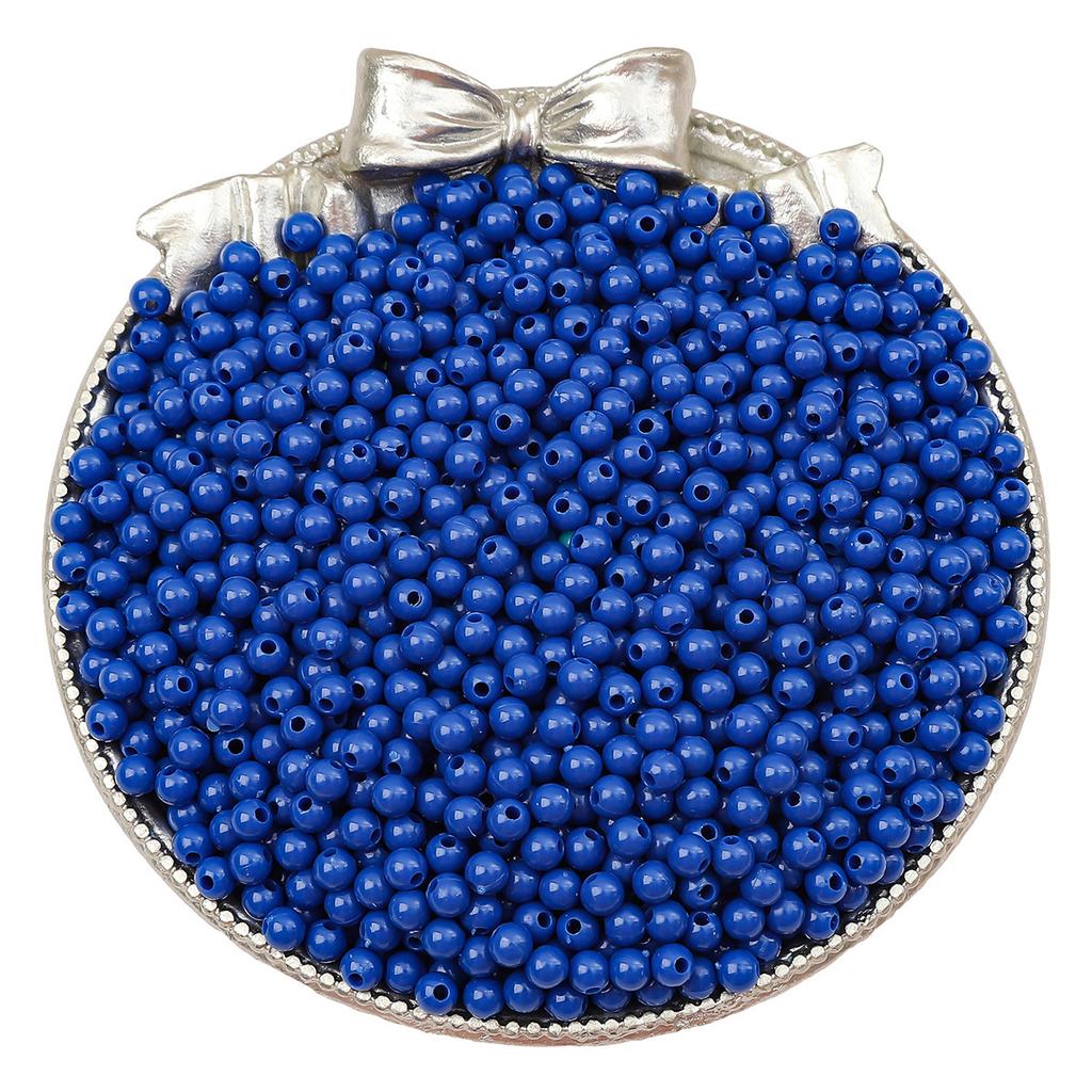Бусины для браслета ручной работы 3/4 мм акриловые однотонные круглые бусины бусины ручная работа бусины для браслета россыпью бусины ювелирные аксессуары