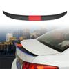 3-section Universal Car Spoiler ABS Trunk Tail Rear Wing Spoiler 15-125cm Adjustable Decorative Sports Spoiler Top Wing for Car