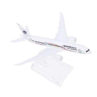 16 см 1/400 масштаб сплав металла мексиканских авиалиний Aeromexico B787 модель самолета Boeing 787 Airways модель самолета литой под давлением