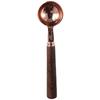 Ложка для кофе из розового золота, мерная ложка из грецкого ореха, чистящаяся деревянная ложка для кофейных зерен с длинной ручкой, кухня