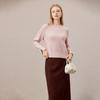 Light and Mature Hong Kong Style Half High Collar Sweater