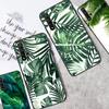Чехол с тропическим зеленым листом для Huawei Nova Y90 Y91 Y70 Y60 Y61 10 9 SE 5T 11i 8i 7i 3i P40 Lite P60 P30 Pro