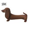 Decorative Ornaments for Windowsill Vintage Dachshund Dog Figurine, Wiener Statue, Rustic Animal Tabletop Figures Office Desk Decor Ornament,