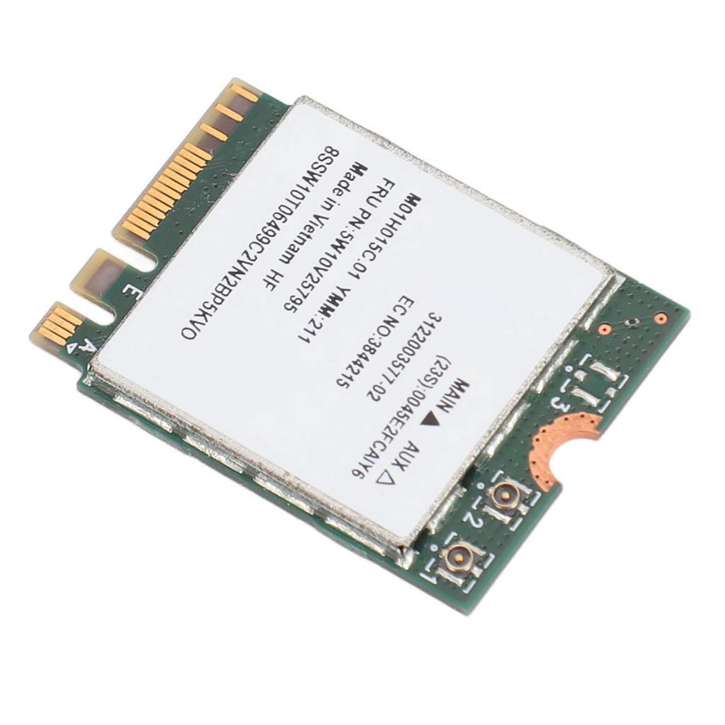 RTL8822CE FRU NGFF Wireless Network Card 2.4GHZ 5GHZ Dual Band 867Mbps NGFF Bluetooth 5.0 Adapter