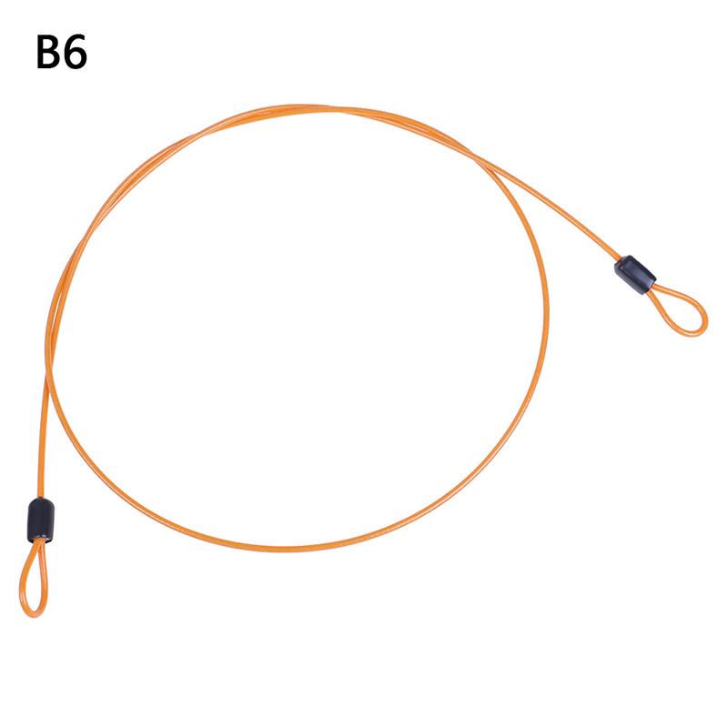 Ветрозащитный трос для мотоцикла, электромобиля, противоугонный стальной трос, стальная проволока, стальной трос