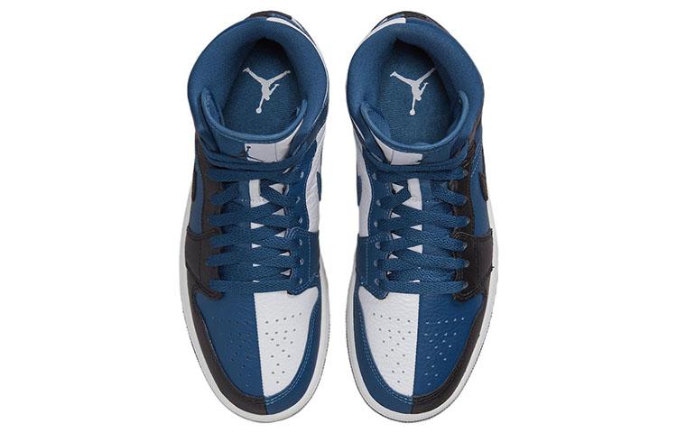 Jordan 1 Женский спортивный костюм с боковым разрезом, французский синий, DR0501-401